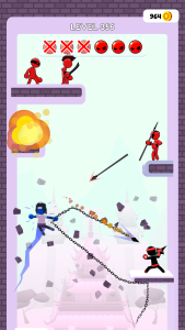 Master Teleportasi Stickman 3D 6