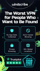 Windscribe VPN 1